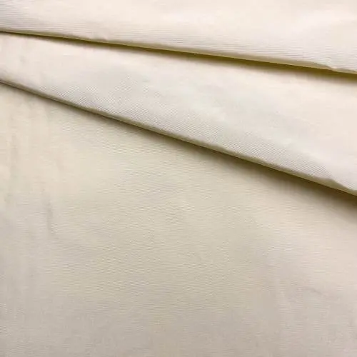 Ткань Тафта  светло-бежевого  цвета однотонная 35009